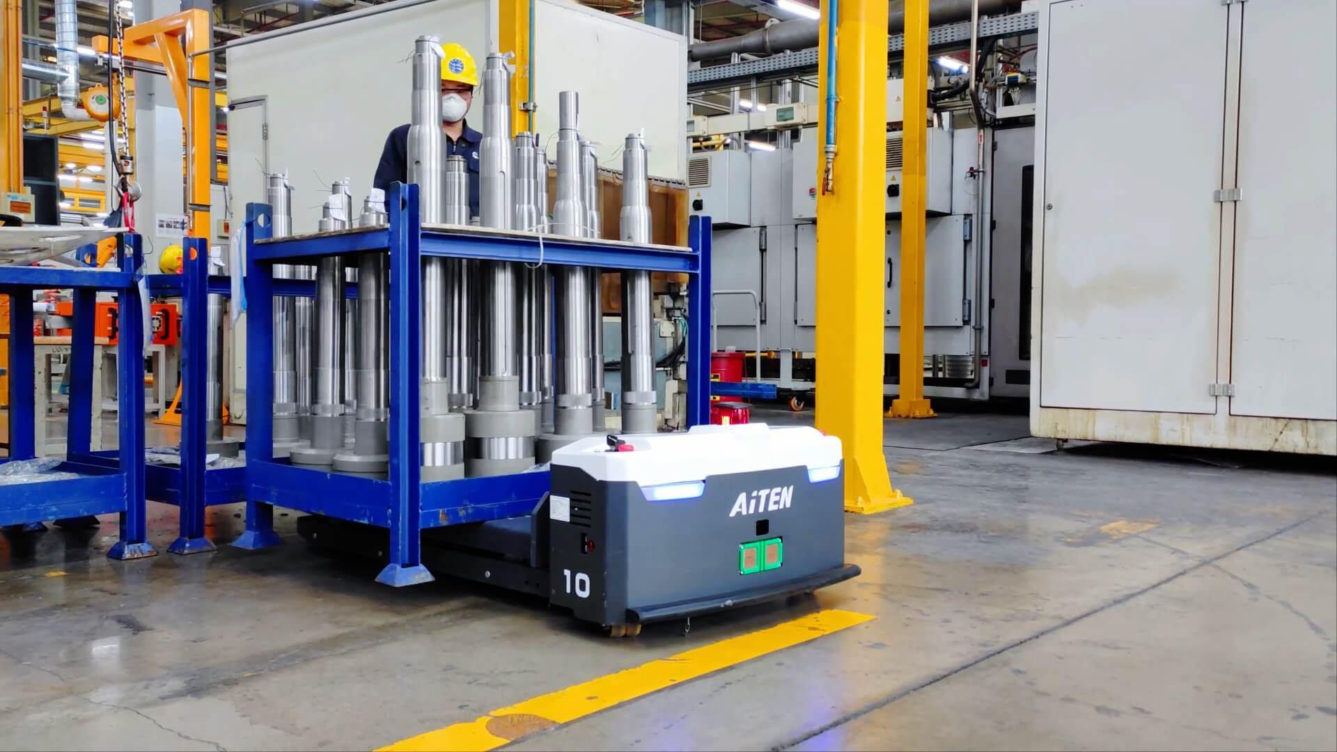 AGV小车有哪些企业在使用？全球AGV应用场景盘点